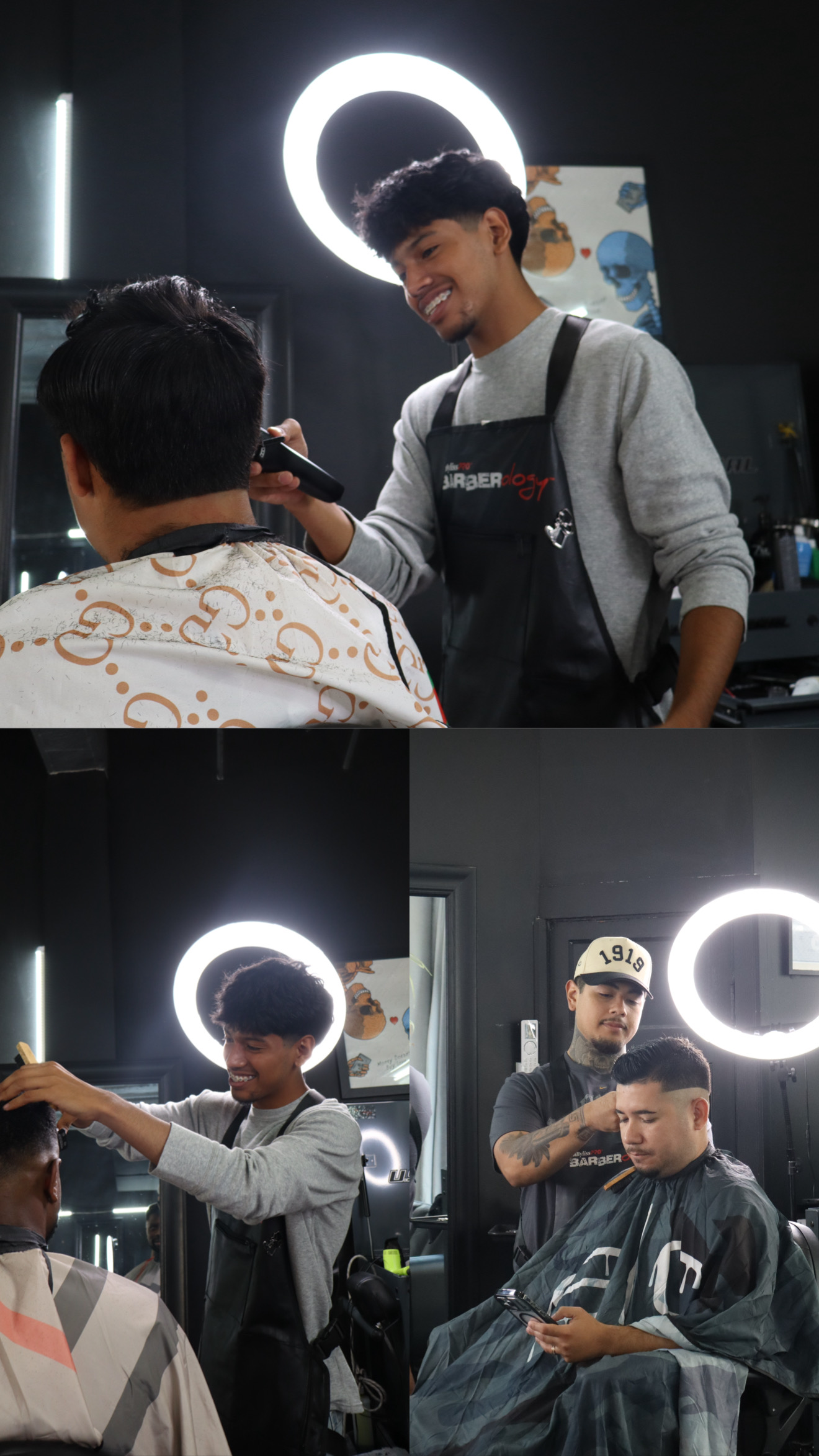 Barbershop brand content